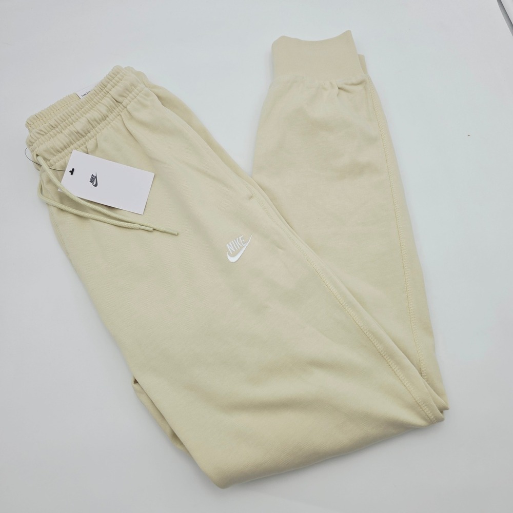 Nike Mens Sportswear Club Fleece Joggers Beige Sand Drift FQ4330-229 Size S